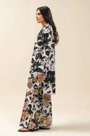 BT 2 PIECE EMBROIDERED LAWN SUIT-MONOCHROME NOIR (UNSTITCHED)