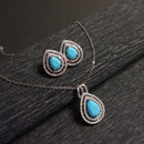 Aqua Luxe Earring & Necklace Set
