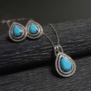 Aqua Luxe Earring & Necklace Set