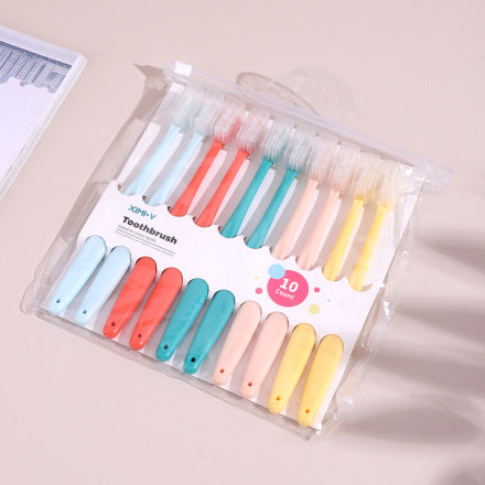 Colorful Toothbrush (10 Count)
