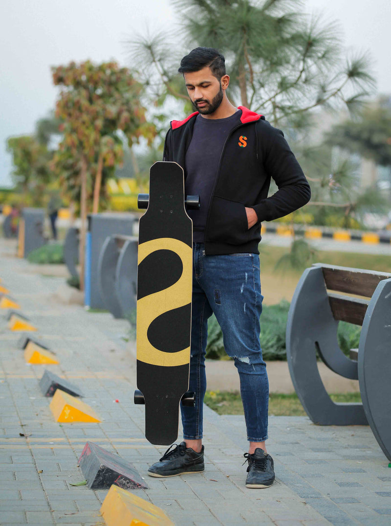 Stylish Four Wheels Skateboard/Longboard  42 inch Cool Slate