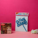 Happy Anniversary Cake Topper Party Decoration, For Wedding Lover.