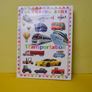 Transport and Vegetables Book for Girls and Boys. Learning Book For Kids.