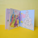 Disney Sofia the First Big Fun Book to Color Junior Activity Books With 12 Colors Pack
