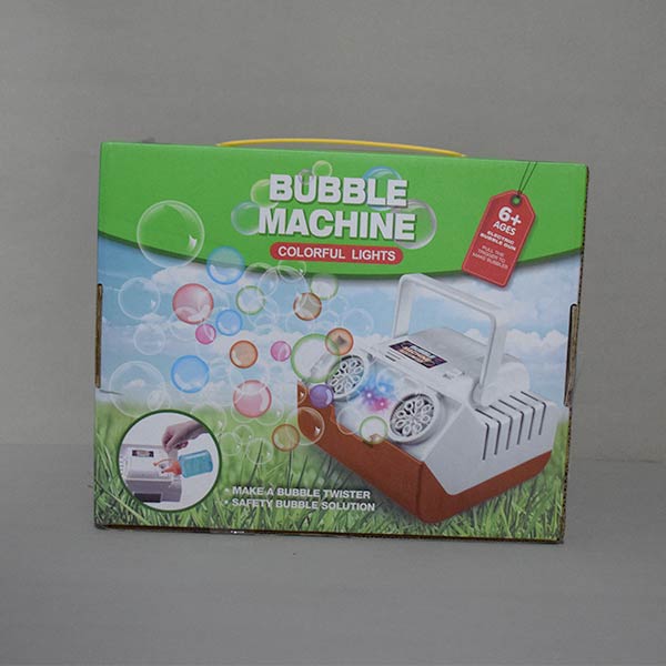 Automatic Bubble Machine with Colorful Light, 16000+ Bubbles Per Minute Bubble Blower for Kids Wedding Birthday Parties Indoor & Outdoor