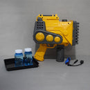 Bubble Gun, 80 Holes Bubble Machine Gun with Colorful Lights & Bubble Solution, Bubbles Machine for Adults Kids, Engineering Car Bubble Maker Machine for Indoor Outdoor Birthday Wedding Party Gift