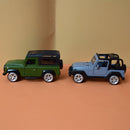 Metal jeep- pull back car