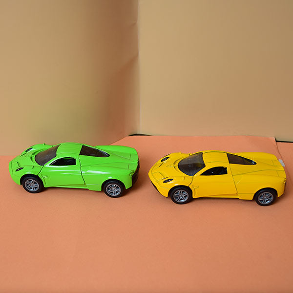 DIE-CAST Metal Pull Back Stylish Car with Opening Doors (Price for 1 piece)