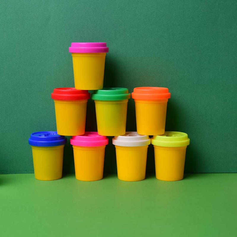 8-Colors Modeling Clay Kids Modeling Play Dough Plasticine Eco-friendly DIY Tool Plasticine air dry Light Modelling Clay Slime Molds Toy playdough.