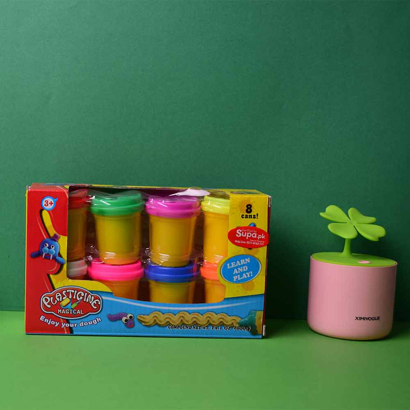 8-Colors Modeling Clay Kids Modeling Play Dough Plasticine Eco-friendly DIY Tool Plasticine air dry Light Modelling Clay Slime Molds Toy playdough.