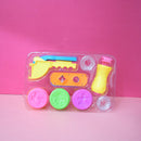 3-Colors Modeling Clay Kids Modeling Play Dough With Storage Case Plasticine Eco-friendly DIY Tool Plasticine air dry Light Modelling Clay Slime Molds Toy playdough.