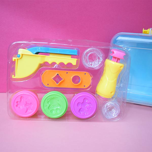 3-Colors Modeling Clay Kids Modeling Play Dough With Storage Case Plasticine Eco-friendly DIY Tool Plasticine air dry Light Modelling Clay Slime Molds Toy playdough.