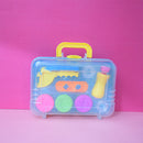 3-Colors Modeling Clay Kids Modeling Play Dough With Storage Case Plasticine Eco-friendly DIY Tool Plasticine air dry Light Modelling Clay Slime Molds Toy playdough.