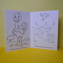 Coloring Pages of Cute Ocean Animals for Girls and Boys, Fish & Underwater Sea Animals to Color for Kids.