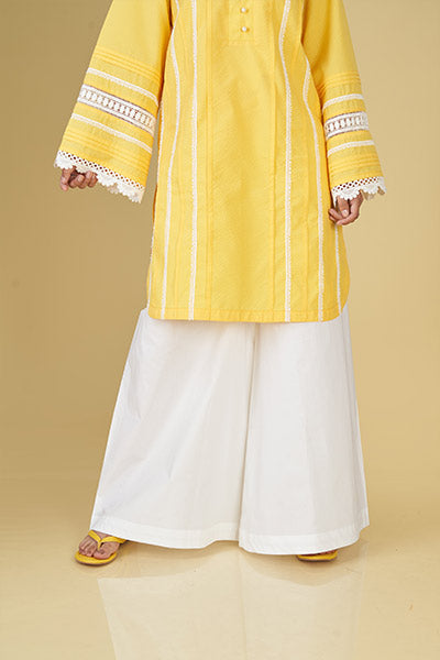 Naples Yellow Basic Kurta