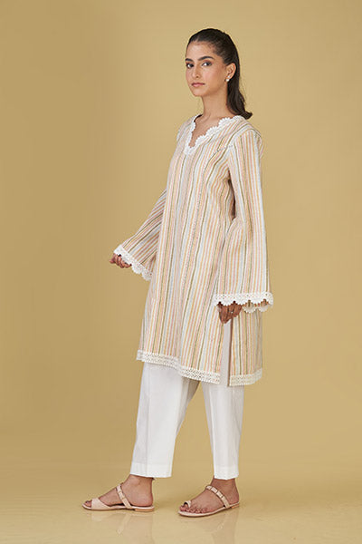 Multi Color Basic Kurta