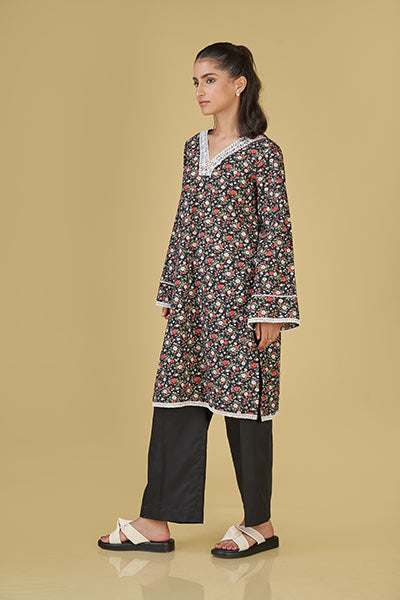 BASIC KURTA BLACK