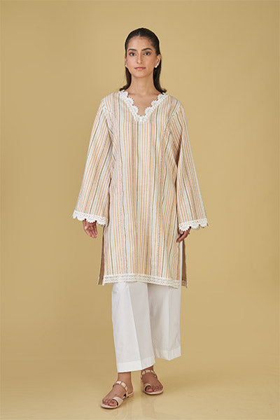 Multi Color Basic Kurta