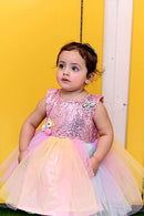 Rainbow Frock ( Customised for all ages)