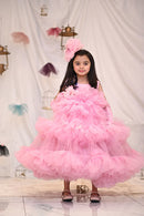 Barbie Pink Frock  ( 3 to 4 Years)