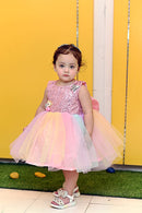 Rainbow Frock ( Customised for all ages)