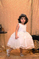 White Pozzy Cinderella Embroidery Frock