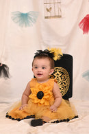 "Sun Flower" Princess Frock ( 1 to 3 Years)