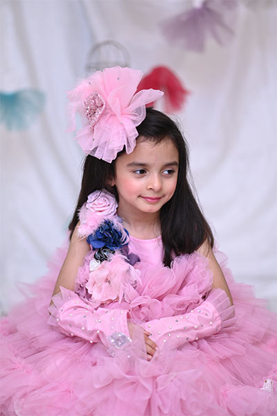 Barbie Pink Frock  ( 3 to 4 Years)