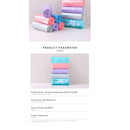 Thicken flat top garbage bag (20 Count*4 Bags)