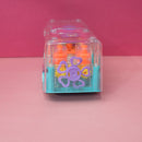 Multifunctional Toy Bus with Mechanical Gears Simulation, Transparent Body,3D Flashing Lights.