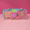 Multifunctional Toy Bus with Mechanical Gears Simulation, Transparent Body,3D Flashing Lights.