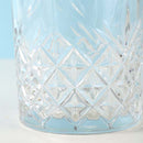 Glacier Relief Styling  Crystal Cut Drinking Glass (Price for 1 piece)