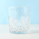 Glacier Relief Styling  Crystal Cut Drinking Glass (Price for 1 piece)
