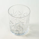 Glacier Relief Styling  Crystal Cut Drinking Glass (Price for 1 piece)