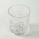 Glacier Relief Styling  Crystal Cut Drinking Glass. 320ml (Price for 1 piece)