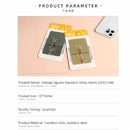 Vintage Square Traceless Sticky Hooks (2PCS/Set)