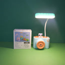 3in1 Cute Camera Shape Table Desk Flexible LED Lamp with Pen Pencil Holder & Pencil Sharpener