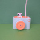 3in1 Cute Camera Shape Table Desk Flexible LED Lamp with Pen Pencil Holder & Pencil Sharpener