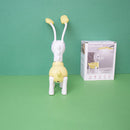Deer Style Multifunctional Double Headed Table Lamp With Charging Cable