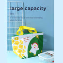 Lovely Cloud Duck Trapezoid Lunch Bag