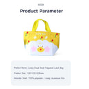 Lovely Cloud Duck Trapezoid Lunch Bag