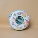 2 Compartments Lunch Box with spoon and airtight double side lock