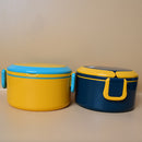 DOUBLE LAYER LUNCH BOX DOUBLE AIRTIGHT LOCK