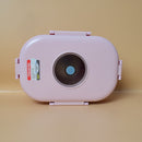 Single Compartment Insulated Lunch Box Stainless Steel with Airtight Lid.