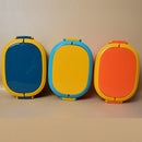 DOUBLE LAYER LUNCH BOX DOUBLE AIRTIGHT LOCK WITH SPOON