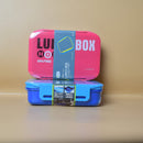 LUNCH BOX MICROWAVE DOUBLE AIRTIGHT LOCK WITH SPOON RECTANGLE SHAPE ( Price For 1 Piece)