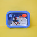 Plastic lunch box with spoon- kids lunch box