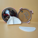 Stainless Steel Round Lunch Box, with small Box Insert Leak Proof Lunch Box with Transparent lid