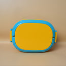 DOUBLE LAYER LUNCH BOX DOUBLE AIRTIGHT LOCK WITH SPOON SQUARE SHAPE ( Price For 1 Piece)