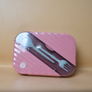 Lunch Box with 3 divisions, airtight lock